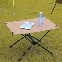 portable foldable table outdoor tactical picnic camping folding hiking table climbing desk ultra picnic aluminium light all u3r2