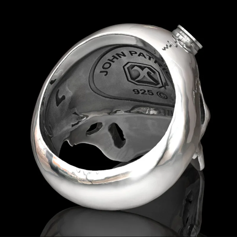 CHUHAN Готическая обувь в стиле панк Для мужчин Кольца из нержавейки Винтаж хип хоп