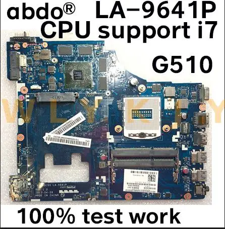 VIWGQ / GS LA 9641P для Lenovo G510 ноутбук материнская плата PGA947 HM87 GPU HD8750M R7 M265 2G 100% тесты