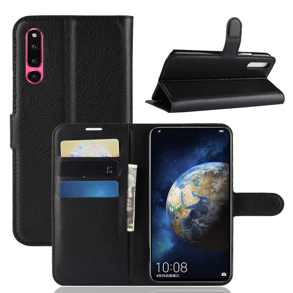Для Huawei Honor Magic 2 Чехол 6 39 дюймов PU кожаный чехол для с держателем карты Стенд
