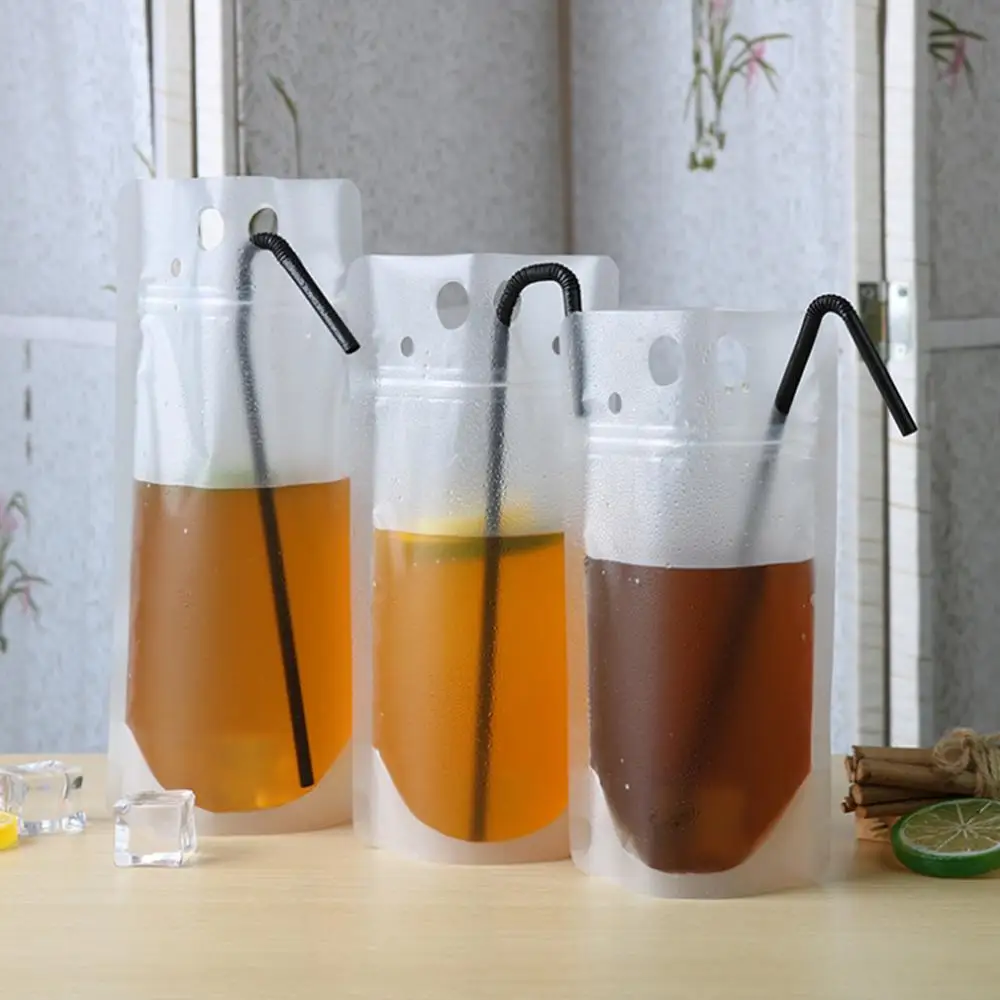 50 шт. одноразовые пакеты для хранения жидкости кофе|Сумки вещей| |