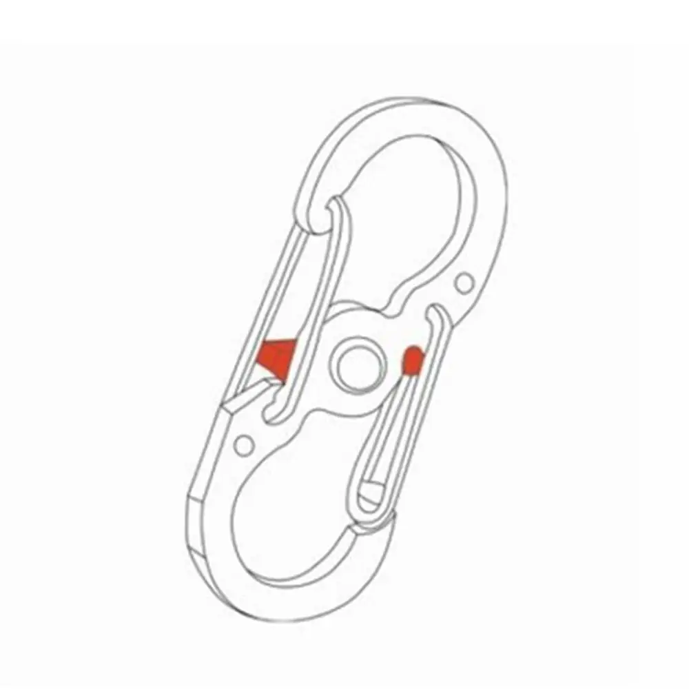 Карабин карабин застежка крючок рюкзак система пряжка военный для улицы Сумка