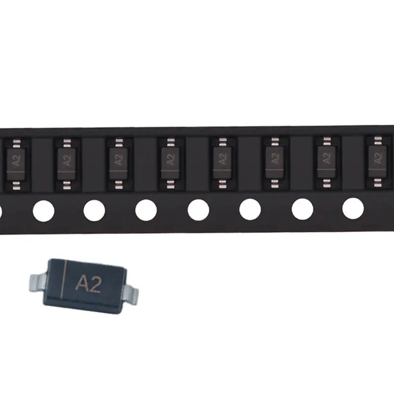 Диод быстрой переключения SMD SOD-100 1N4148W A2 1N4007W T7 1N5819W S4 T4 1N5819 SL 1N4007 1N5817 123 V 100 шт. |