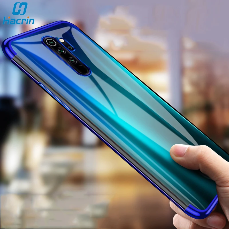 Чехол для телефона Xiaomi Redmi Note 8 Pro чехол роскошный бампер силиконовый прозрачный