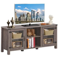 tv stand entertainment center for tvs up to 65 with storage cabinets hw65217