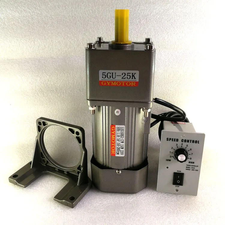 Двигатель редуктора скорости 150 вт 2 ступенчатый двигатель 2800 об/мин однофазный 220