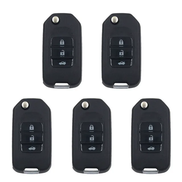 KEYDIY 5 шт. KD B10-3 honda 3 кнопки серии B пульт дистанционного универсальный управления
