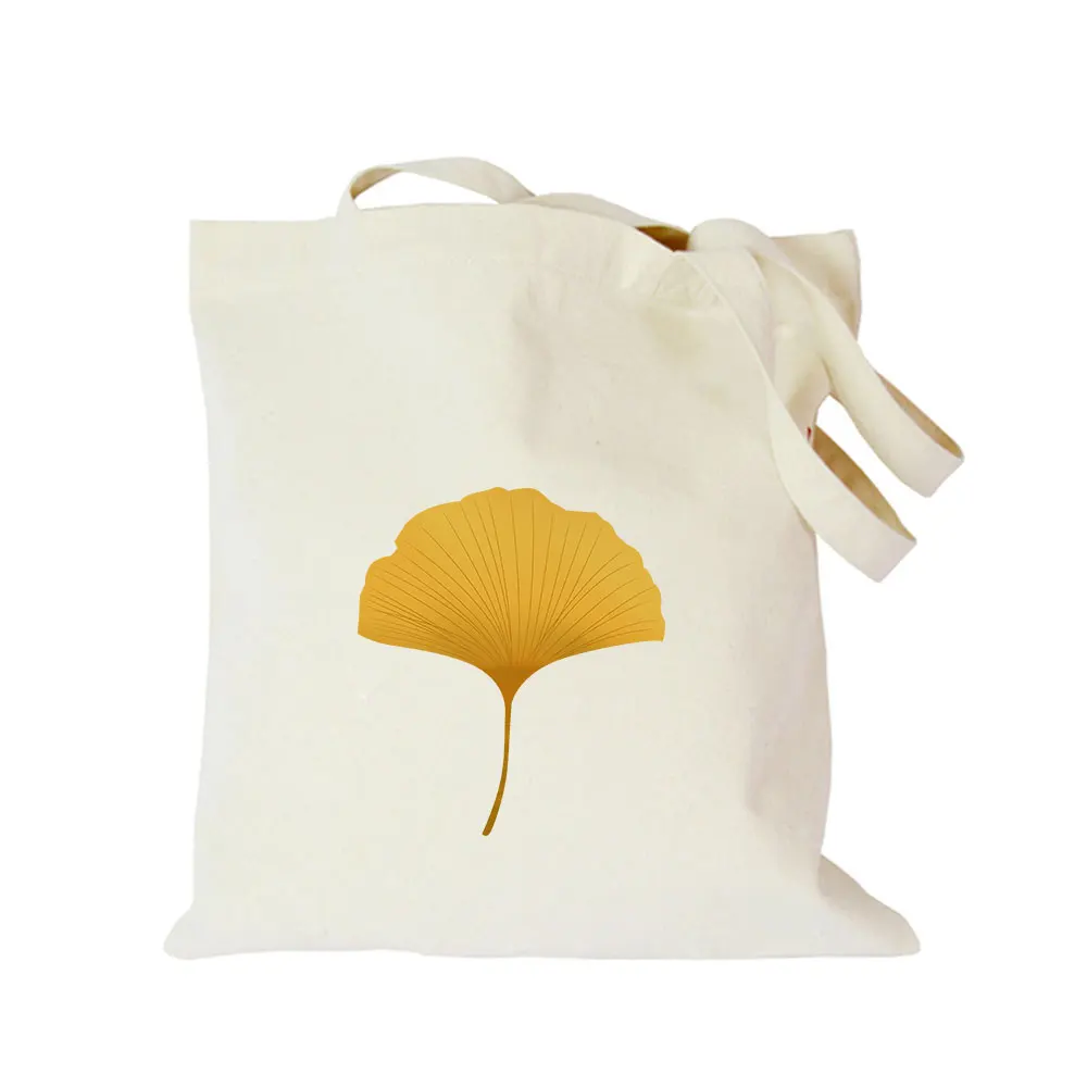 cotton canvas bag 08 Зеленый лист растений черный хлопковый холст сумка Подгонянная эко девушка сумка на заказ сумка для покупок с логотипом для мужчин или женщин - Цвет: cotton canvas bag 08