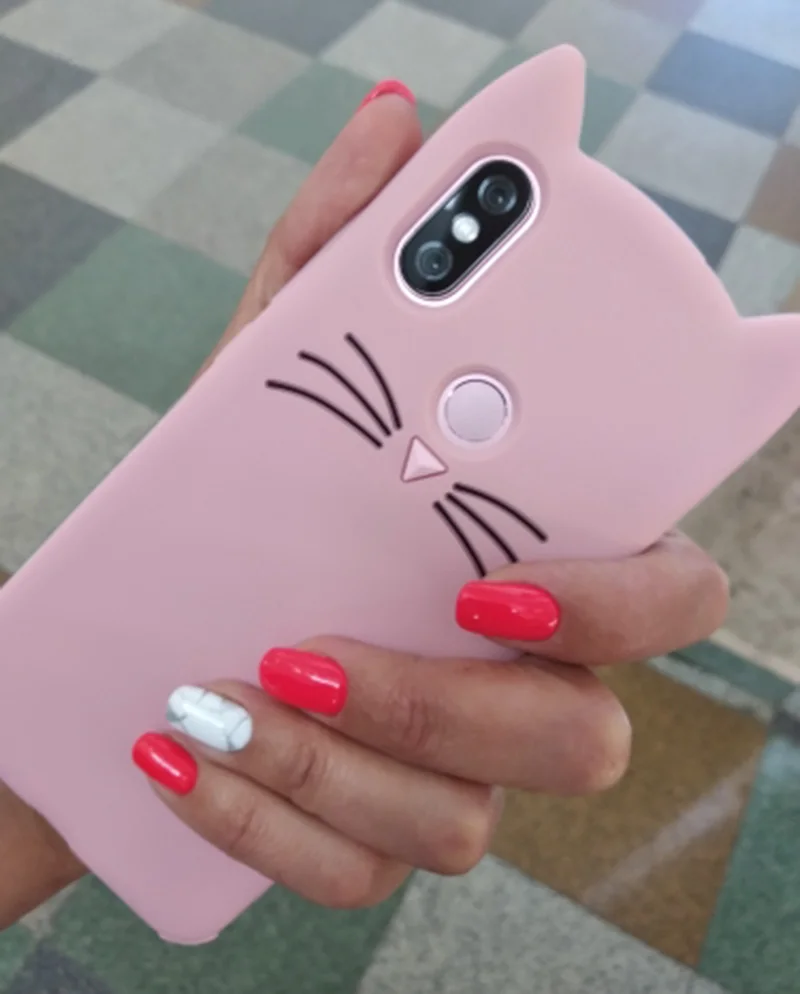 Чехол с 3D рисунком единорога кота кекса стежка для Xiaomi Mi A2 Lite MiA2 Чехлы Мягкий силиконовый чехол для Xiaomi Mi A2 Mi A2lite Coque