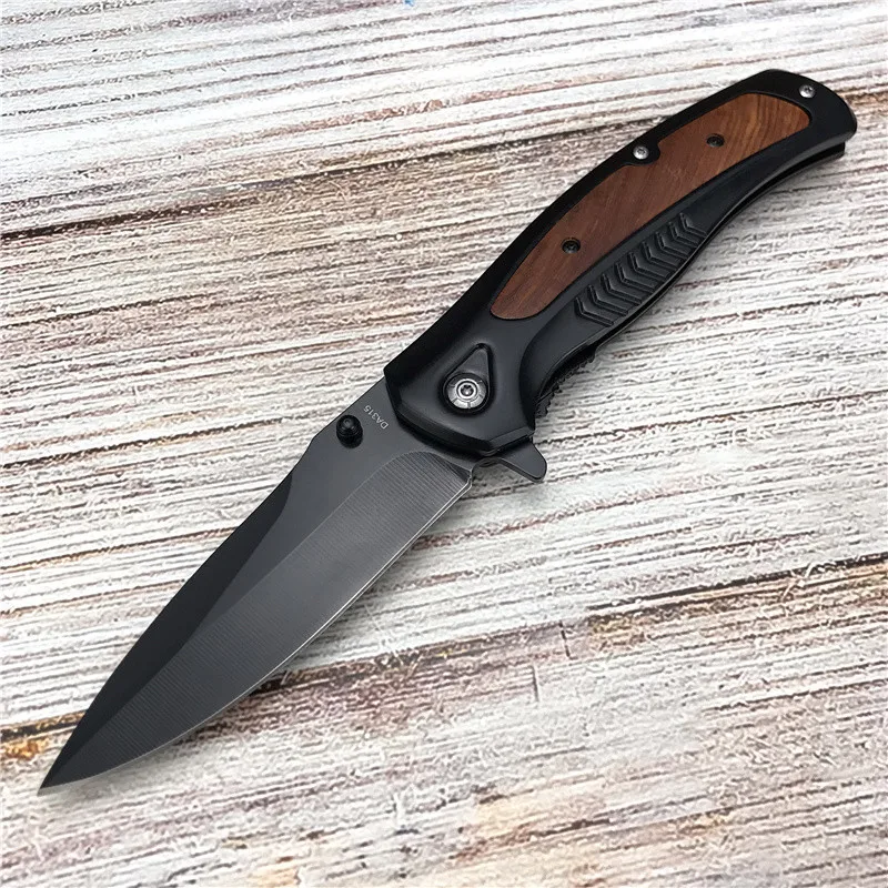 OEM SOG-DA315 складной Ножи чрезвычайных EDC инструменты 440 черный Титан Сталь лезвия