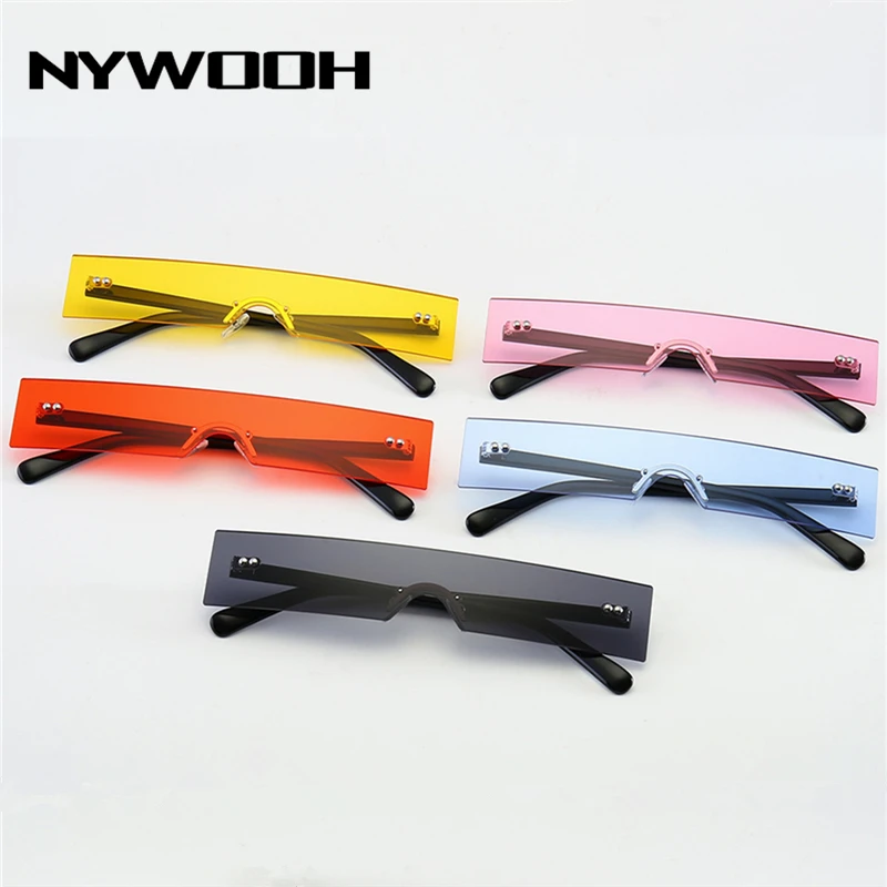 NYWOOH новые прямоугольные солнцезащитные очки женские модные роскошные брендовые