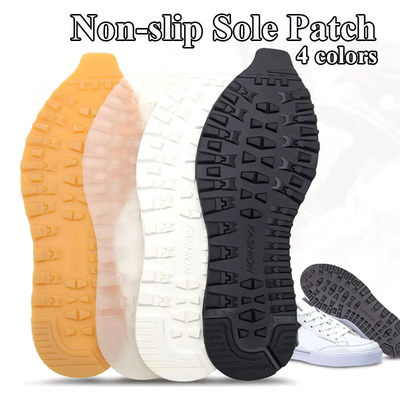 1Pair Rubber Soles for Making Shoes Replacement Outsole Anti-Slip Shoe Sole Repair Sheet Protector Sneakers High Heels Material