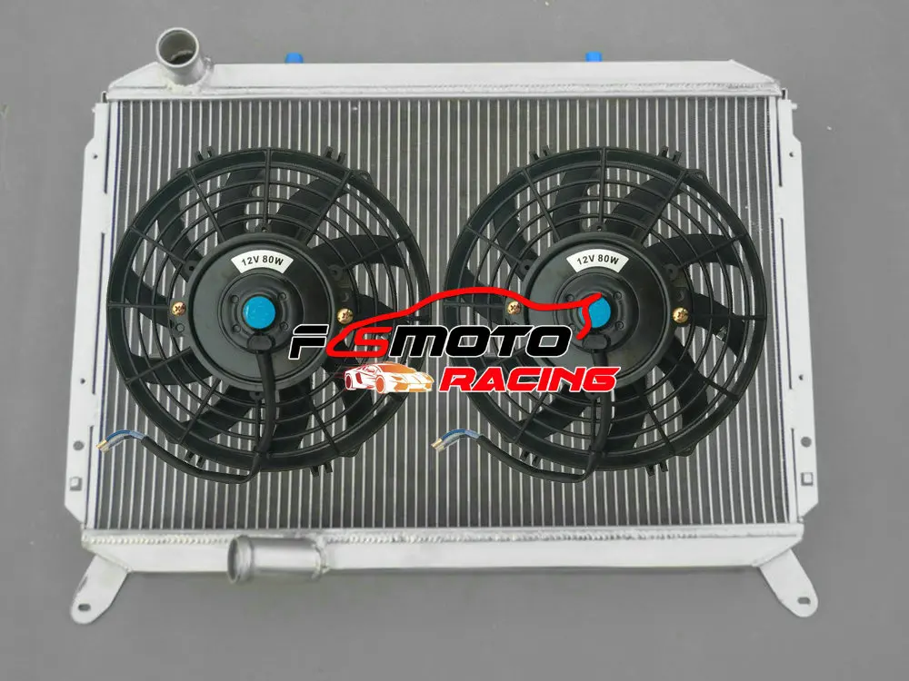 Фото Алюминиевый радиатор + вентиляторы для Nissan 300ZX Fairlady Z Z Z31 Z-car 2+2 Turbo VG30E/VG30ET 3.0L V6 cu762 и ИЛИ 1984-1989 гг. №1