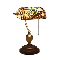 tiffany bedroom bedside led table lamp retro table lamp new creative american desk lamp table lamps for bedroom bed lamp e27