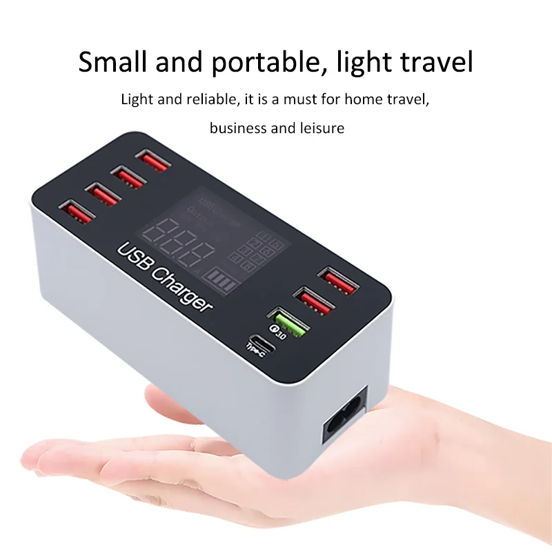 Настольное зарядное устройство usb 4 0 для автомобиля быстрая зарядка rohs