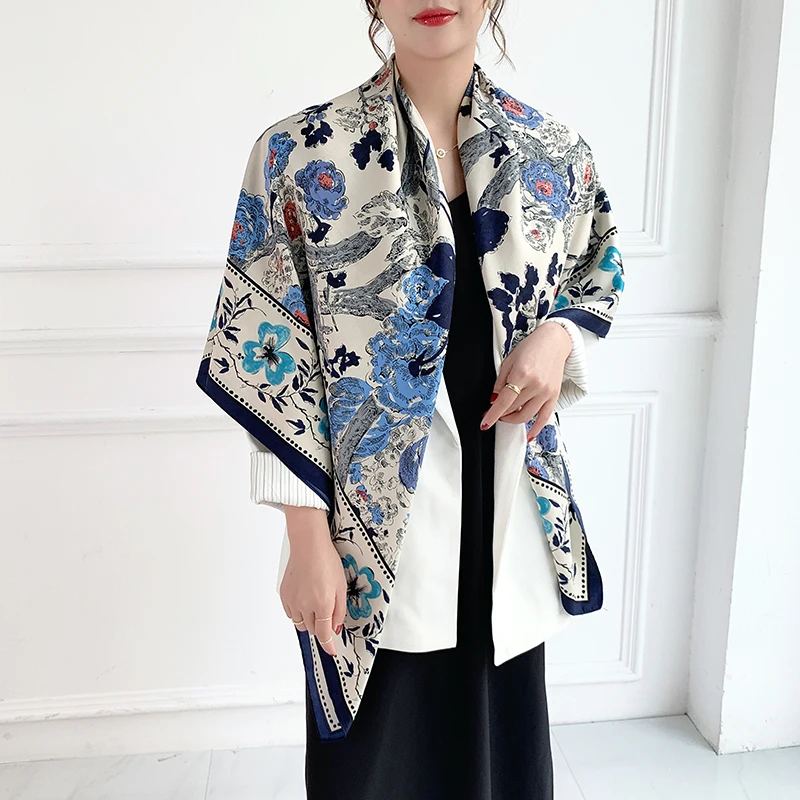 

Шарф-тюрбан Женский, Шелковый, 2021 см на 130 см