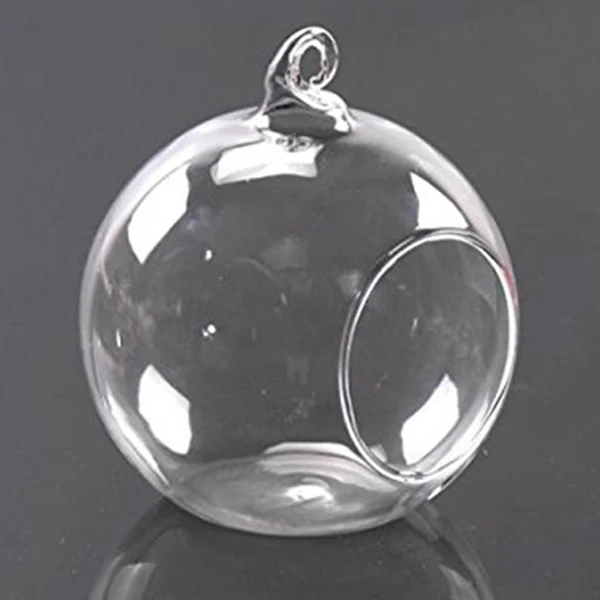 Подвесная стеклянная ваза для цветов бутылка контейнер гидропоники террариума