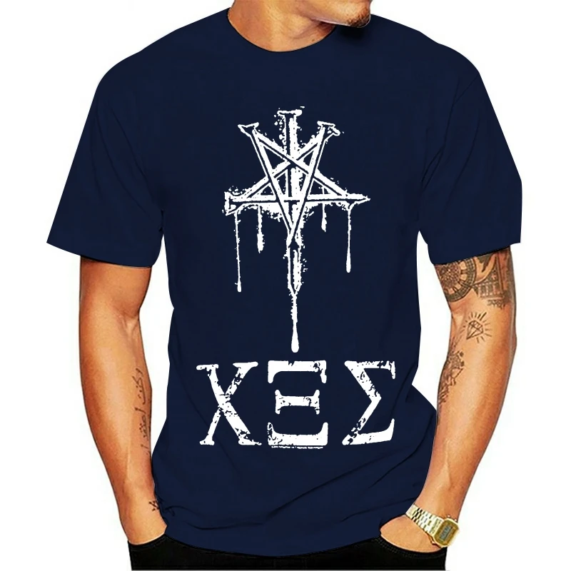 

Funny Men's Metal Band Rotting Christ Nemecic Song Short Sleeve 2021 Fashion 100% Cotton O-neck T-shirt