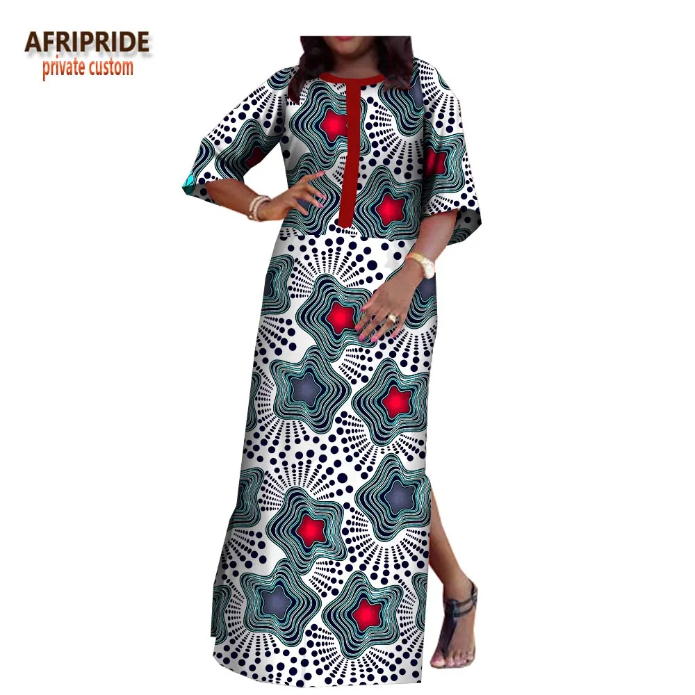 Женское прямое платье с коротким рукавом круглым вырезом разрезом сбоку |