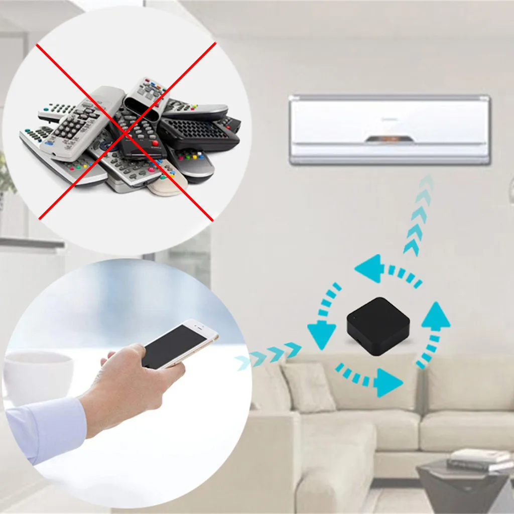 Центральный инфракрасный контроллер беспроводной Wi-Fi умный ИК-концентратор инфракрасный пульт дистанционного управления Лер для умной жизни приложение управления