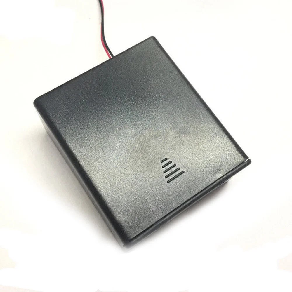 2 слота D размер батареи держатель 3V DC DIY перезаряжаемый аккумулятор чехол с