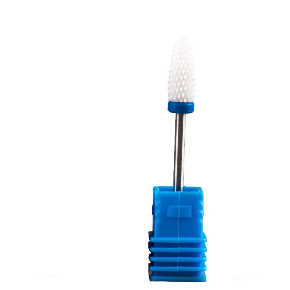 Feecy 3T blue M Фреза для маникюра, керамическая фреза для кутикулы, для маникюра, сверла для ногтей, Корундовая фреза для маникюрного станка Feecy - Цвет: Feecy 3T blue M