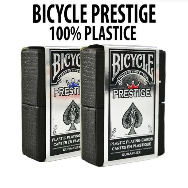 Prestige Plastic Playing Cards Red/blue Dura Flex Deck Uspcc