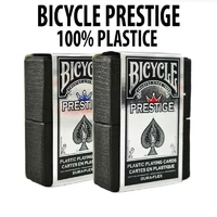 bicycle prestige plastic playing cards redblue dura flex deck uspcc collectible poker magic card games magic tricks props