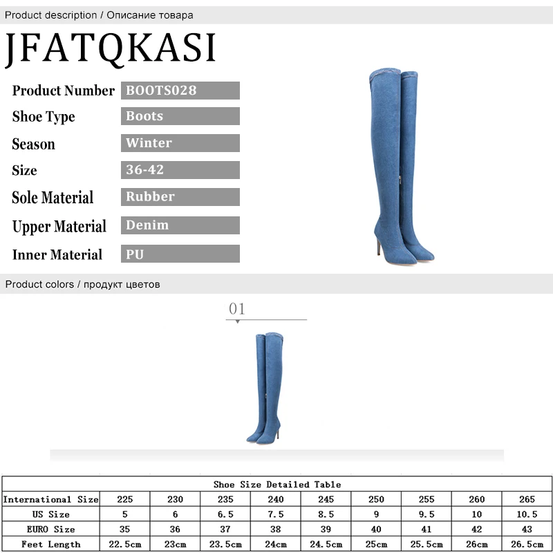 Женские зимние сапоги для снежной погоды Сапоги-ботфорты Сапоги до колена из