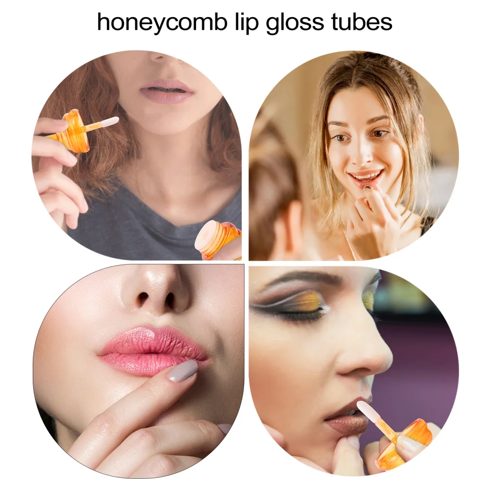 

10Pcs Cosmetic DIY Lip Gloss Bottles Lipstick Tubes Empty Lip Balm Containers