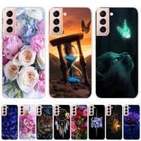 samsung galaxy s22 ultra case silky silicone cover soft touch back protective housing for s22ultra s22 plus s22 transparent capa