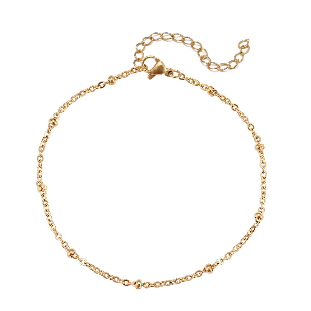 2022 из нержавеющей стали новые модные с классическим бисером цепи браслеты