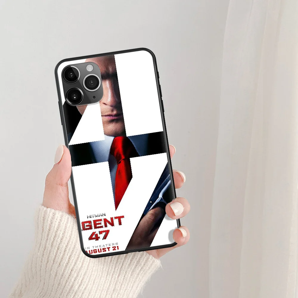 

Hitman: Agent 47 Phone Case For IPhone 5 5S SE 5C 6 6S 7 8 Plus X XS XR 11 12 Mini Pro Max 2020 black Etui Trend Prime Tpu