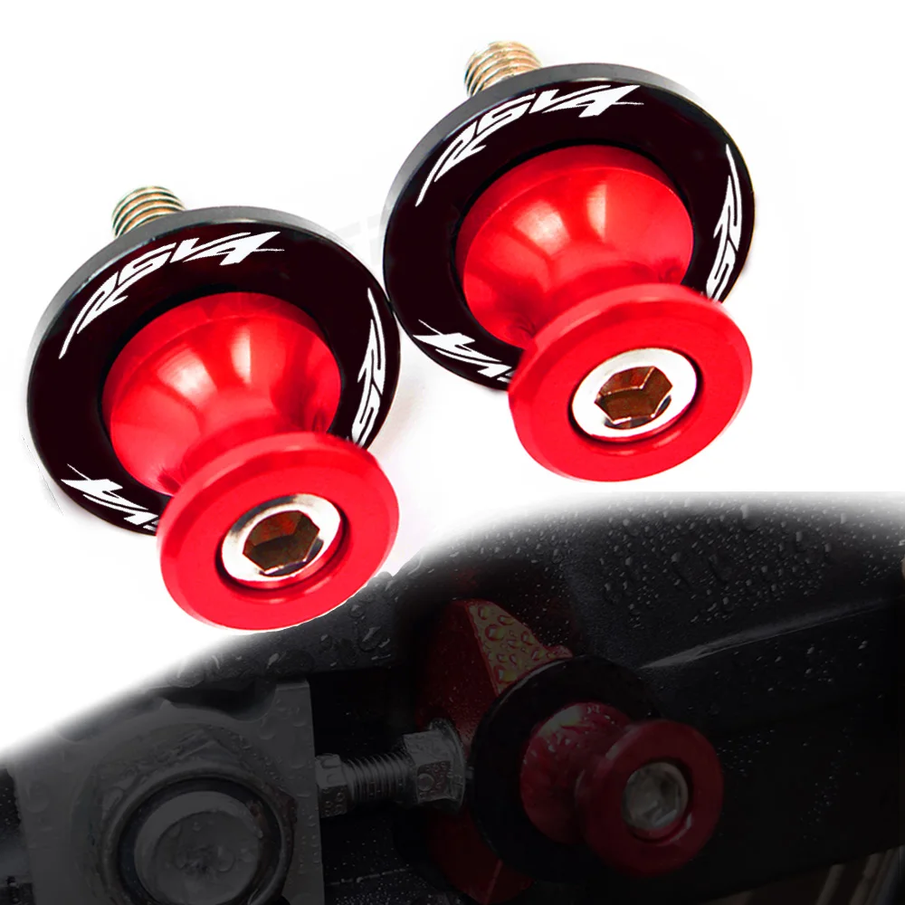 

Motorcycle Swingarm Spool Slider Stand Screws Motorcycle Accessories For Aprilia RSV4 2009- 2019