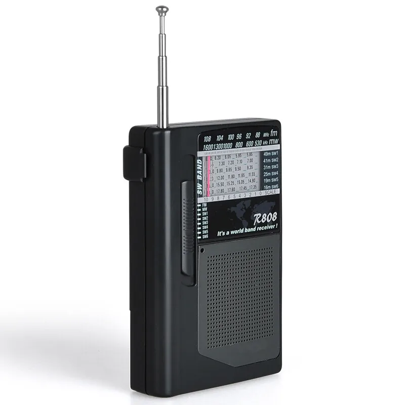 Более чувствительный многодиапазонный FM/SW/MW Радио Портативный Встроенный
