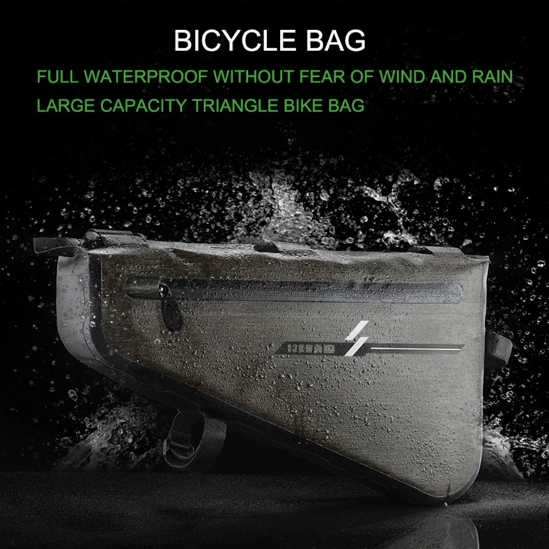 

Bicycle Front Frame Bag 5L/8L MTB Bike Cycling Riding Waterproof Large Capacity Top Tube Phone Holder Triangle Case Pouch