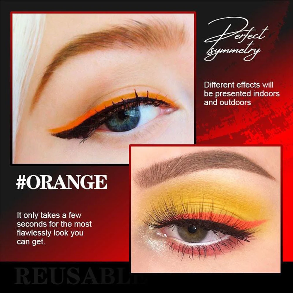 

Sexy cat style eyeliner stick simple eyeliner makeup tape glitter eyeliner stick eyelid stick makeup tool for beginners