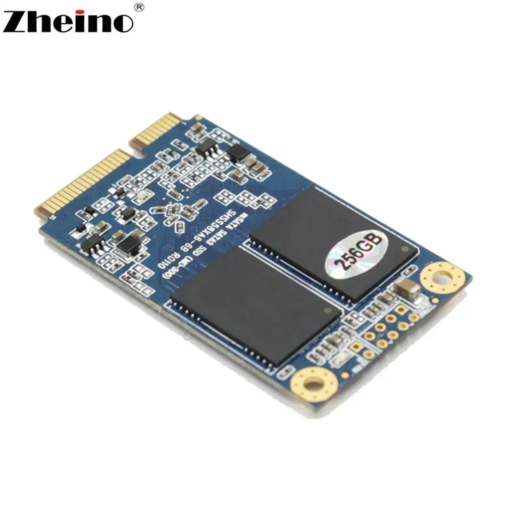 Твердотельный накопитель Zheino mSATA SSD 256 ГБ Новые поступления для настольного