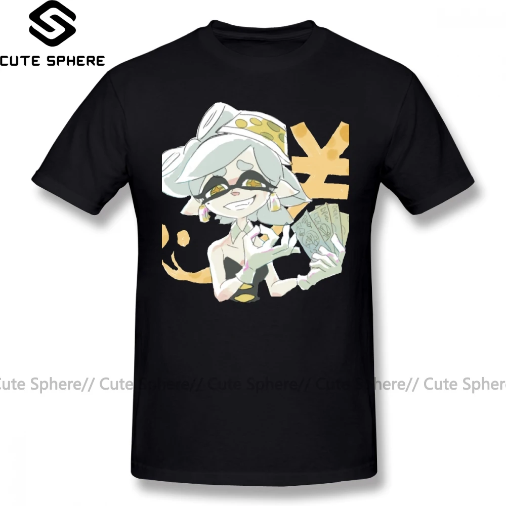 Splatoon футболка с короткими рукавами 100 процентный хлопок смешные уличная