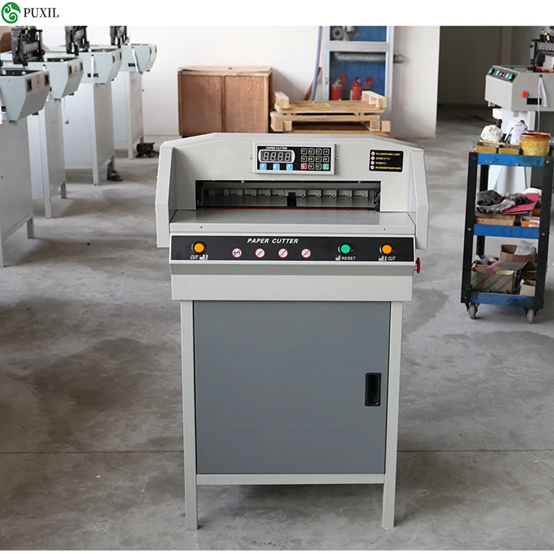 

G450VS+ Electric Paper Cutter Automatic NC Paper Cutter A3 size Paper Cut machine digital paper trimmer 220v