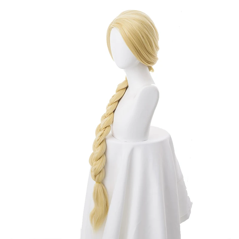 Парик для косплея из супердлинных светлых волос 120 см | Тематическая одежда и