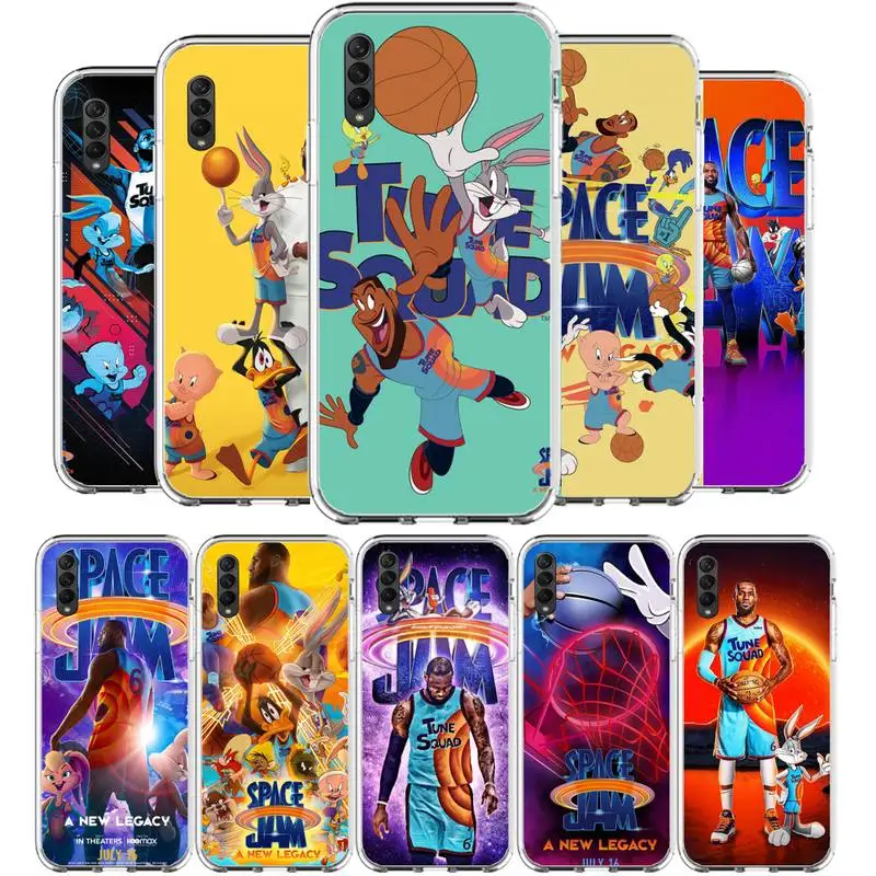 

Space Jam A New Legacy Phone Case For Samsung Galaxy A10 A30 A40 A50 A70 A51 A52 A71 A12 A21S A31 A20 30S A50S clear cover