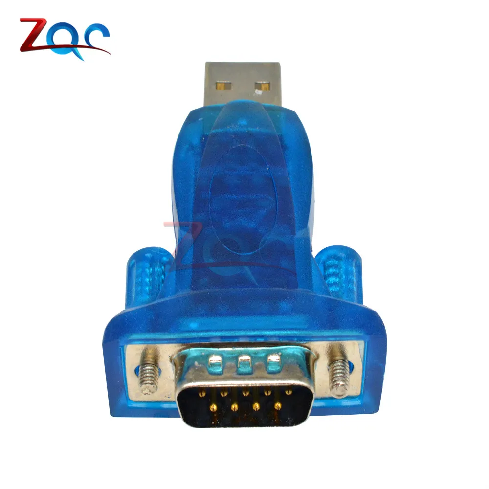 Последовательный 9 контактный конвертер CH340G с USB 2 0 на RS232 DB25/DB9 COM адаптер