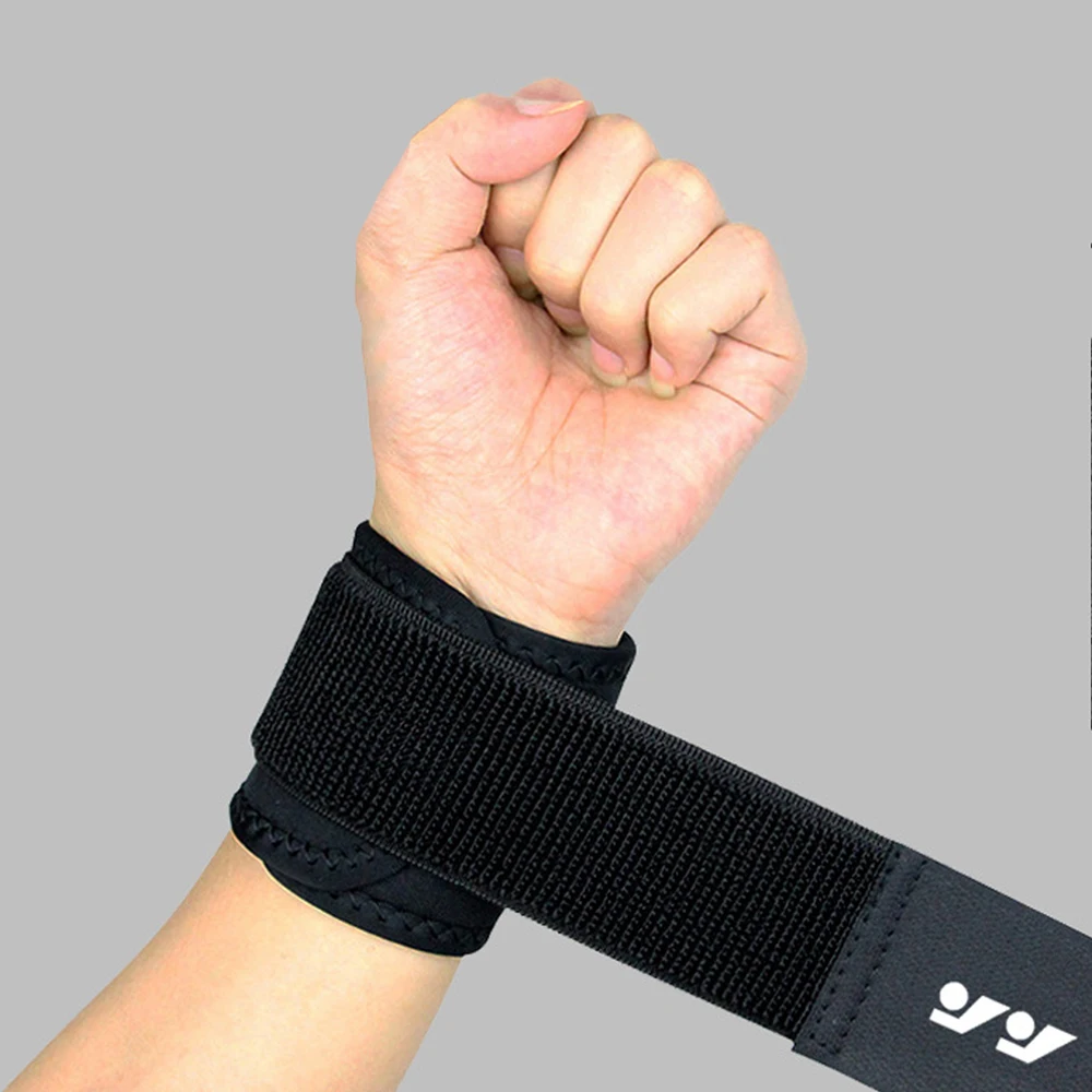 

Winding Compression Sports Wrist Support Weightlifting Badminton Volleyball Basketball Sports Fitness Men And Women Wrist Band