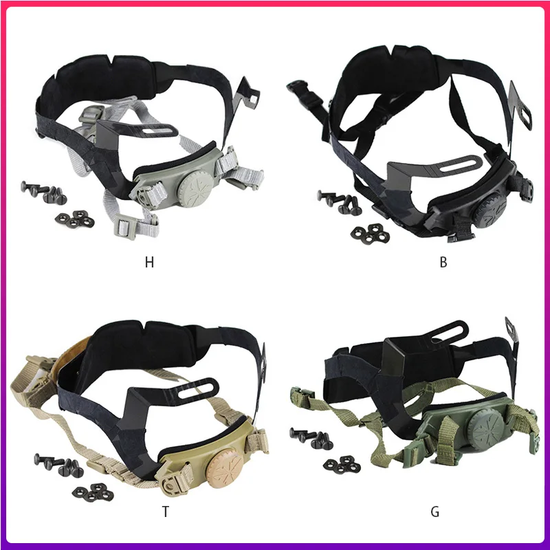 

Tactical Helmet Strap for Fast Helmet Suspension Airsoft Paintball Helmet Accessories for FAST Mairtime MH BJ PJ Helmet