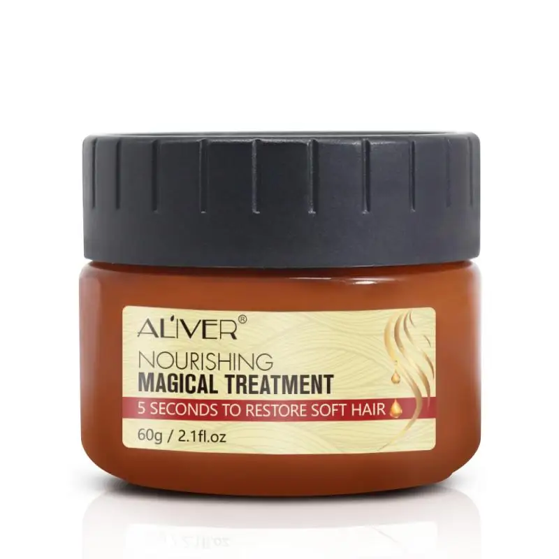 60 мл Волшебная кератиновая аргановая лечебная питательная маска для волос