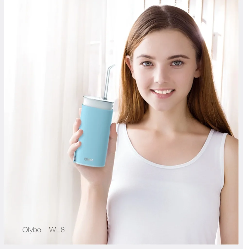 Xiaomi olibo портативный ирригатор для полости рта USB Перезаряжаемый водный Стоматологический Ирригатор для чистки зубов струя воды зубочистка