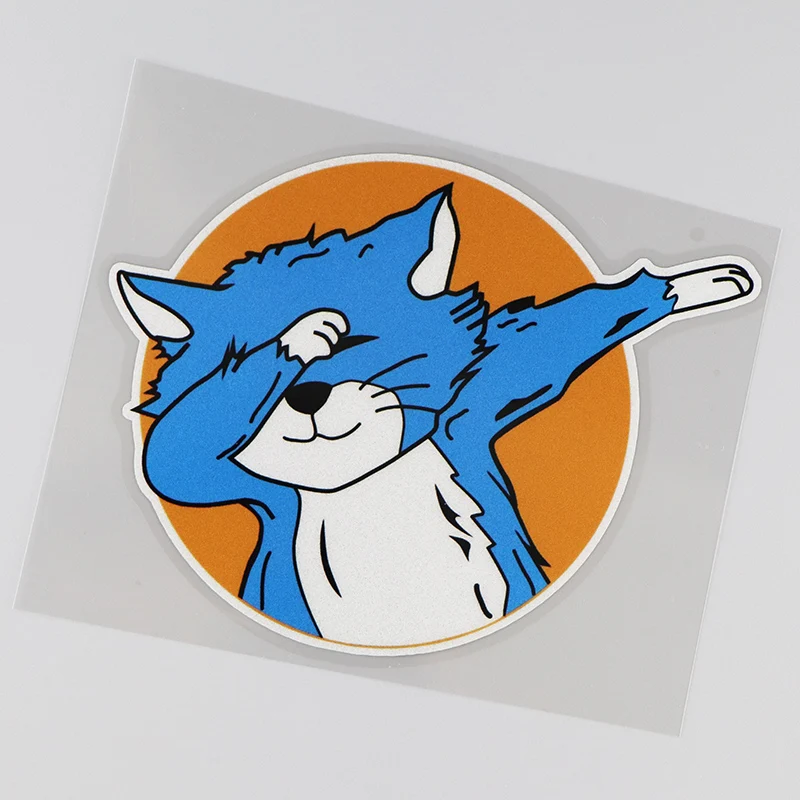 Виниловые наклейки для стайлинга автомобилей прекрасный кот мотоцикл велосипед