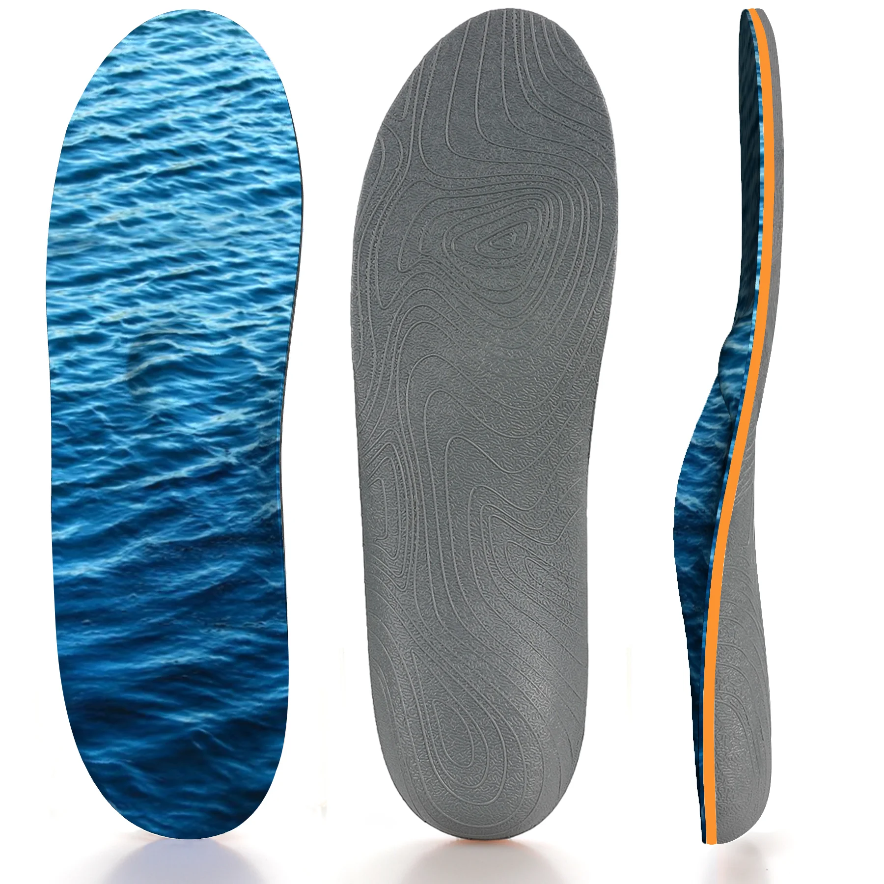 

Running Non-slip, Wear-resistant, Shock-absorbing, Breathable Arch Support Insole For Men And Women