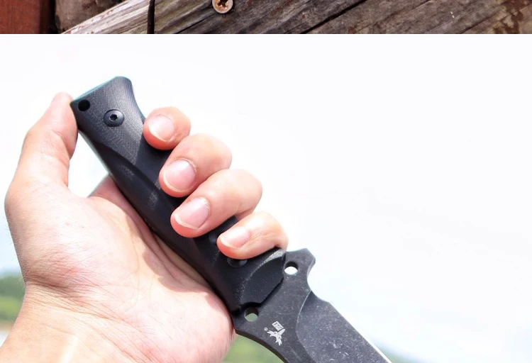 LENGREN открытый D2steel прямое лезвие G10Handle инструмент для выживания в природе тактические ножи для охоты североамериканский охотничий нож